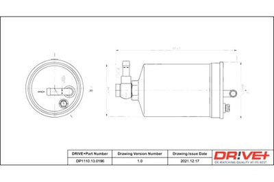 DRIVE+ ФІЛЬТР ПАЛИВА AUDI ДИЗЕЛЬ 2.7 06-08 A4 B 7 AVANT