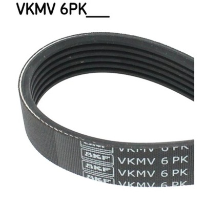 BELT WEDGE MULTI-RIBBED SKF VKMV 6PK1076  