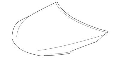 Toyota camry 2015 15 16 17 капот оригінал фото №1