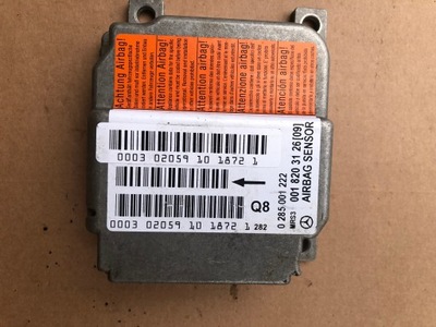 Датчик модуль подушка безопасности mercedes-benz w168 aklasa фото №1