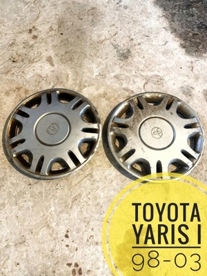 TAPACUBO 15 TOYOTA YARIS I 2 PIEZAS 