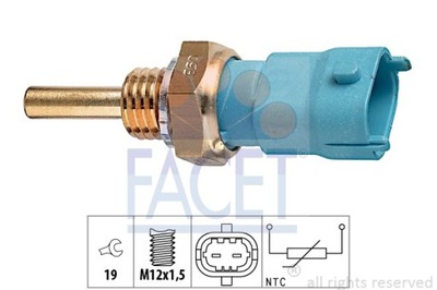 ELÉCTRICA KW 530239 SENSOR TEMPERATURA DEL MOTOR DE AGUA EPS 1.830.239 - ALFA  