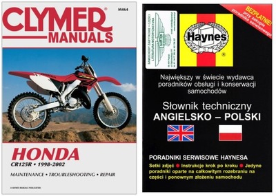 HONDA CR125 (1998-2002) MANUAL REPARACIÓN CLYMER 24H  