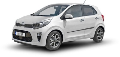 Накладки бічний kia picanto iii, 2017- , фото №1