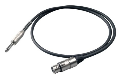 Proel BULK200LU10 Kabel mikrofonowy XLR F-Jack 10m