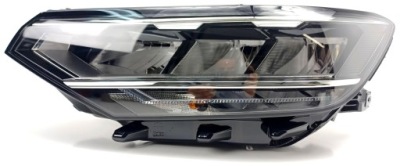 Nowa org лампа левая передняя перед full led vw passat b8 3g1941035q фото №1