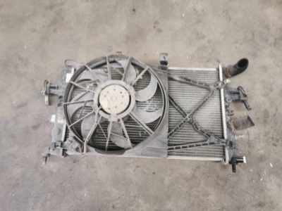 Радиатор воды вентилятор opel astra g 1.6 фото №1