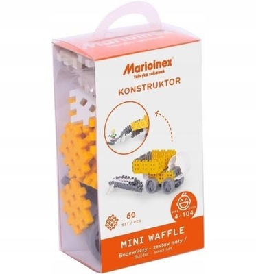 KLOCKI MINI WAFFLE BUDOWNICZY MAŁY BLISTER