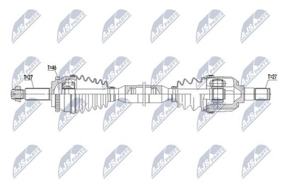 PUSAŠIS PAVAROS HYUNDAI I30 1.6CRDI 11-, IX20 1.4CR 