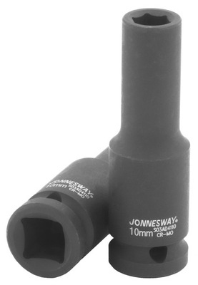 Nasadka udarowa długa 1/2'' 10mm CR-MO JONNESWAY