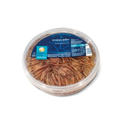 Filety z Sardeli anchois w oleju 2kg