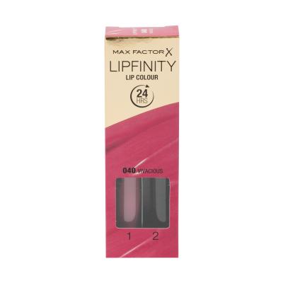 Max Factor Lipfinity Lip Colour 4,2 g dla kobiet Pomadka 040 Vivacious