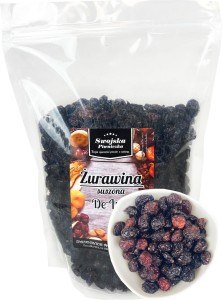 ŻURAWINA SŁODZONA SOKIEM JABŁKOWYM 500g