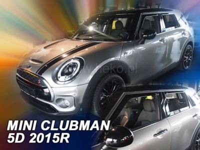 DEFLECTORES HEKO MINI CLUBMAN F54 DE 2015 4 PIEZAS  