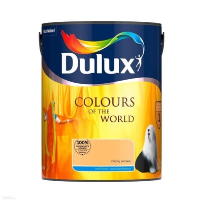 Farba Dulux Kolory Świata Ciepły Piasek 5L