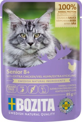 Bozita SENIOR 8+ extra kurczak w sosie 85g