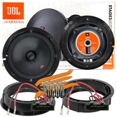 JBL STAGE 3 607 SPEAKERS VW SCIROCCO NEW BEETLE  