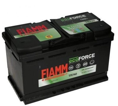 FIAMM ECOFORCE TR740 80AH 740A