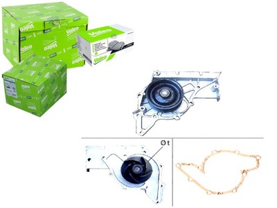 НАСОС ВОДЯНА VALEO 6C121004G 9429 A201 PA1180