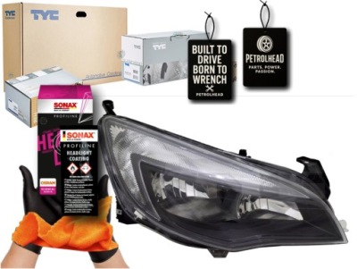 Фара l opel astra j 09.12-06.15 tyc #petrolhead pro+ kit8 фото №1