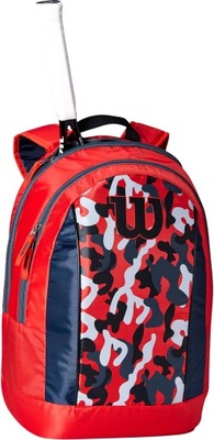 Plecak Tenisowy WILSON JUNIOR BACKPACK RED/GRAY/BLACK
