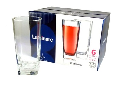 Szklanki wysokie Luminarc Sterling 330 ml *3460