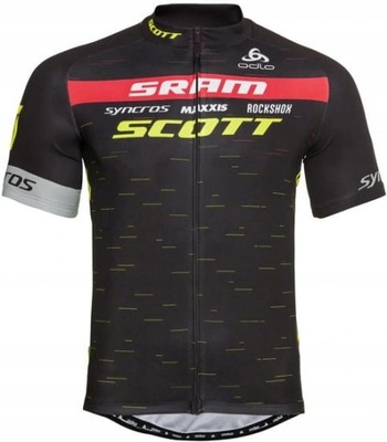 Koszulka Rowerowa ODLO Scott Sram Racing Pro r. L