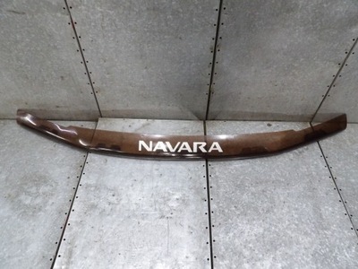 Nissan pathfinder r51 navara d40 спойлер na капот ветровик защита фото №1