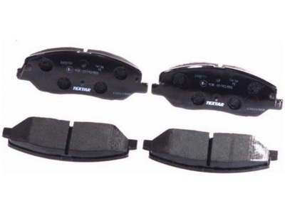 Тормозные колодки перед ssangyong actyon ii 2.0 12- rexton iv 2.0 2.2 17- фото №1