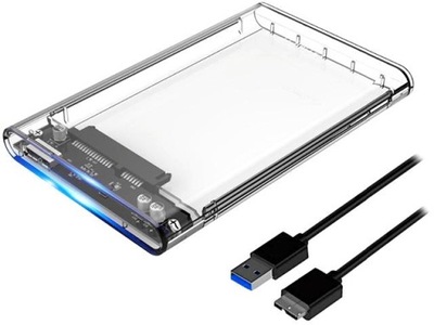 Obudowa zewnętrzna dysku kieszeń na dysk HDD SSD USB 3.0 SATA III 2.5"