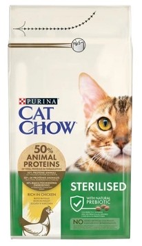 Purina Cat Chow Sterilised 1,5kg- Kurczak