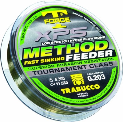 ŻYŁKA TRABUCCO T-FORCE XPS METHOD FEEDER 0,203mm