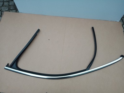 Vw touareg iii ліва прокладка хром двері перед фото №1