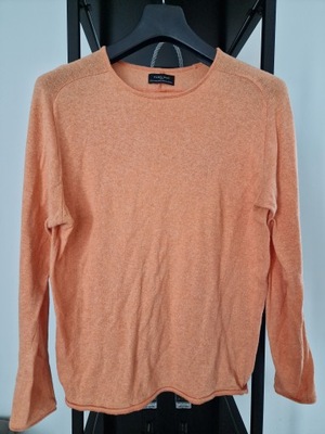 Pomarańczowy sweter Zara rozm M L