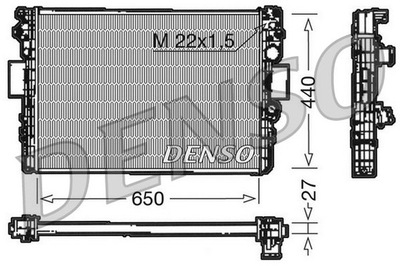 AUŠINTUVAS VARIKLIO DENSO DRM12003 500396429 