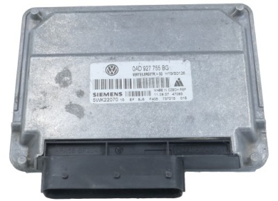 Блок управления ecu vw touareg 0ad927755bg 5wk22070 программирование фото №1