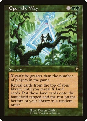 MtG: Open the Way (V.1) (xMAT) *foil*