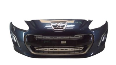 Бампер перед peugeot 308 рестайлінг  led z1940 фото №1