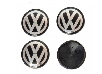 VW M595 КОВПАЧКИ КОВПАЧКИ ZNACZKI ДИСКІВ 62MM/58MM