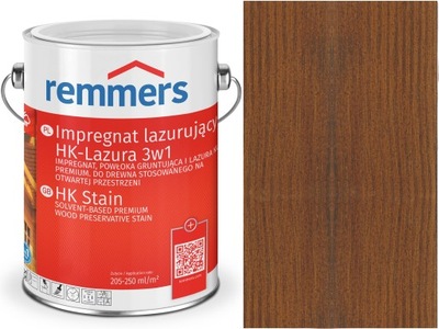 Remmers HK-Lasur Impregnat do drewna 2,5L ORZECH