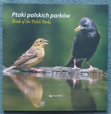 Follder Ptaki Polskich Parków Arkusz