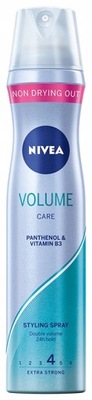 NIVEA Lakier do włosów Volume Care 4 250ml