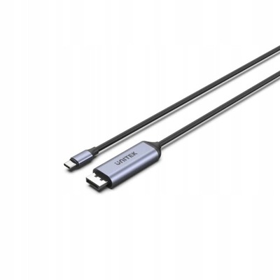 Adapter USB-C na DP 1.4 8K 60Hz kabel 1,8 m Unitek