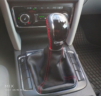 Чохол - skoda octavia ii 2 04-13r - red style фото №1