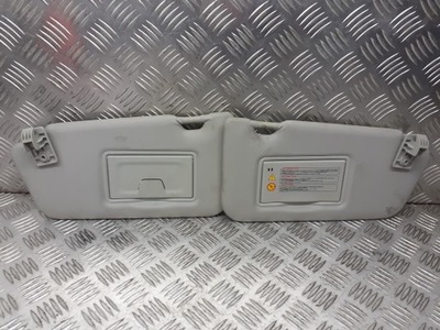 Защита солнцезащитная левая правая nissan micra k12 фото №1