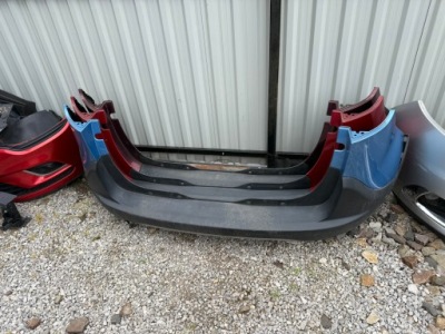 Renault scenic iii lift бампер задняя комплектная цвета фото №1