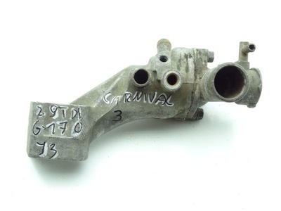 Kia carnival i 01-06 2.9 crdi корпус термостат фото №1