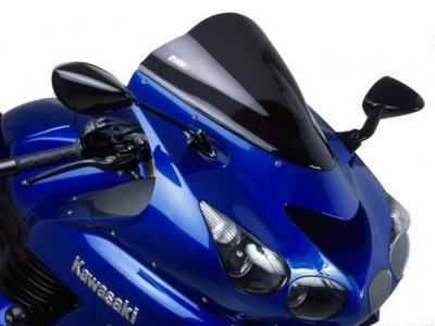 СКЛО СПОРТИВНИЙ PUIG DO KAWASAKI ZZR1400 2006-2020R. MOCNO PRZYCIEMNIANY.