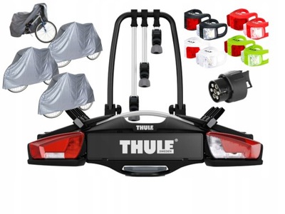 THULE VELOCOMPACT 926 MALETERO BICICLETAS AL BARRA DE REMOLQUE 3  