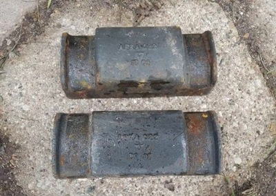 Подкладка переходник рессора отбойник daf 45 55 lf фото №1